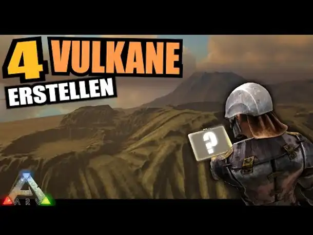 Vulkan Landschaft bauen | 6 | Ark Dev Kit Timelapse