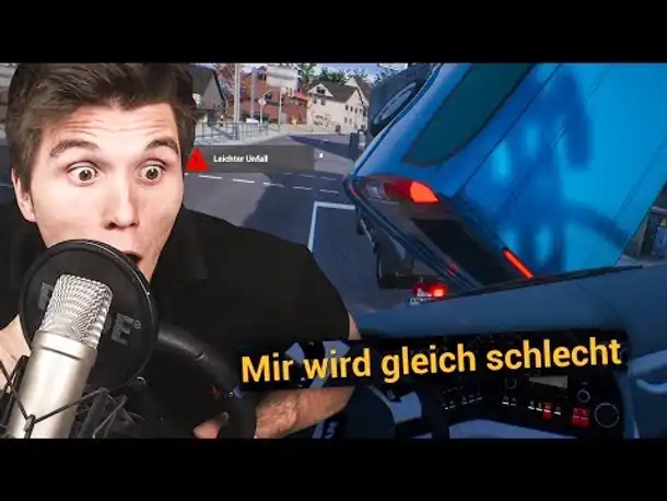 Ihr wird SCHLECHT wegen meinem GESANG ✪ Fernbus Simulator mit Lenkrad