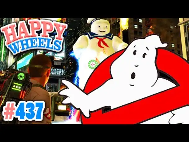Who you gonna call? GHOSTBUUUUSTERS! ✪ Happy Wheels #437