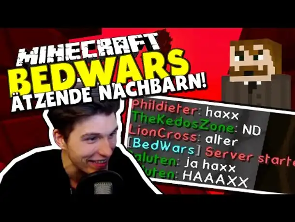 ÄTZENDE NACHBARN & LEAVER DIE MEINEN SKIN BENUTZEN -.- ✪ Minecraft Bedwars Woche Tag 103 mit Kedos