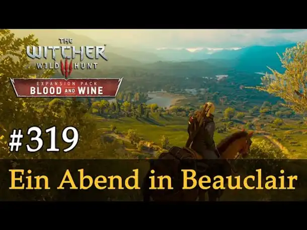 #319: Ein Abend in Beauclair ✦ Let's Play The Witcher 3 ✦ Blood and Wine (Slow-, Long- & Roleplay)