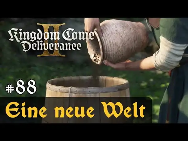 #88: Eine neue Welt ✦ Let's Play Kingdom Come Deliverance 2 (Slow-, Long- & Roleplay) / Blind