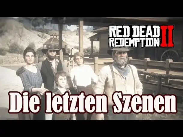 Let's Play Red Dead Redemption 2: Die letzten Szenen (Zusammenschnitt der Credit-Videoszenen)