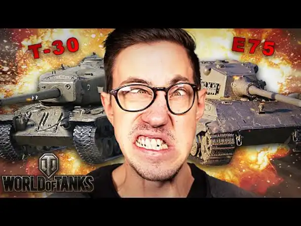 HEFTIGE T-30 & E75 Runden! | World of Tanks