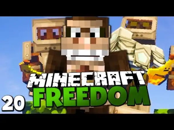 20 BLÖCKE GROßER AFFE VS. DIE BANANEN BANDE! ✪ Minecraft FREEDOM #20 | Paluten [Deutsch]