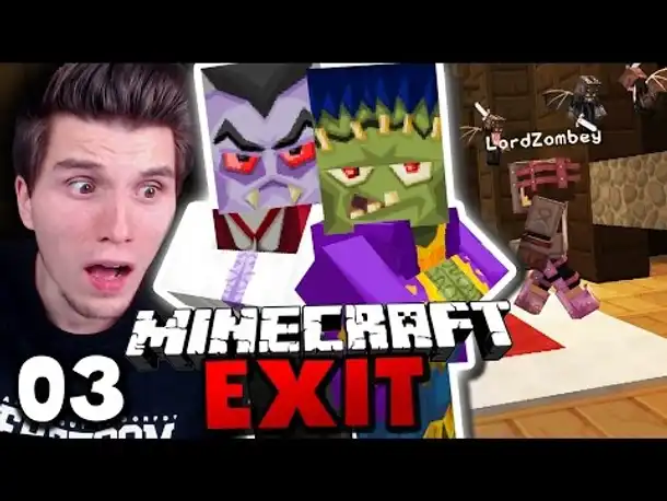 WIR BETRETEN DIE TODESVILLA! ✪ Minecraft EXIT #03 | Paluten [Deutsch]