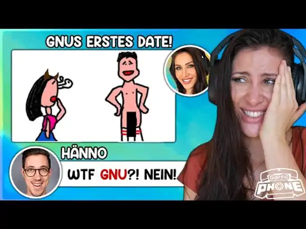 Wir müssen unsere peinlichsten Dates malen! Cringe mit Gartic Phone I Sülze 048