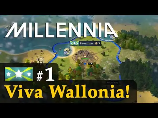 #1: Viva Wallonnia! ✦ Let's Play Millennia (Wallonien)✦ KI: Großmeister