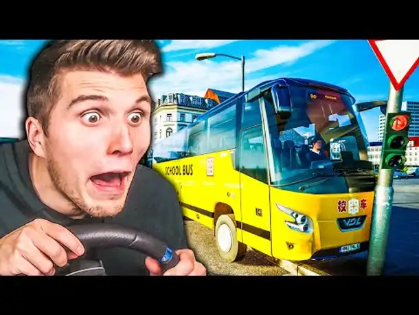 Mit dem chinesischen SCHULBUS durch DEUTSCHLAND! ✪ FLIXBUS Fernbus Simulator