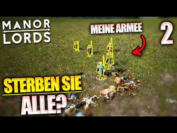 Meine GANZE Armee STRIBT! | Manor Lords