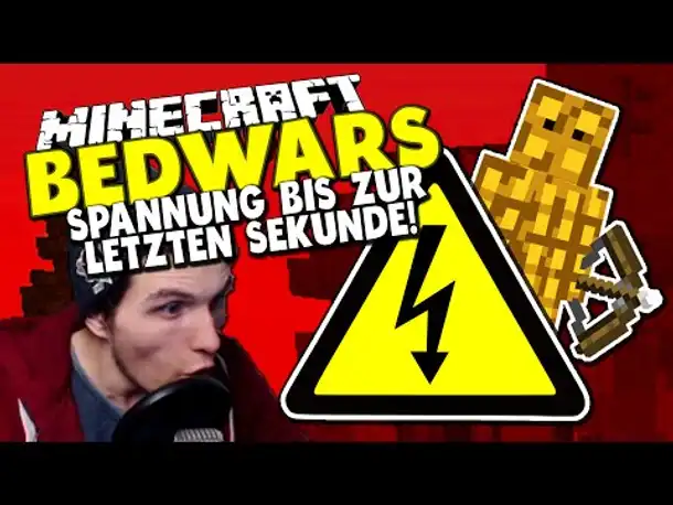 SPANNUNG BIS ZUR LETZTEN SEKUNDE! ✪ Minecraft Bedwars Woche Tag 49 mit Sturmwaffel