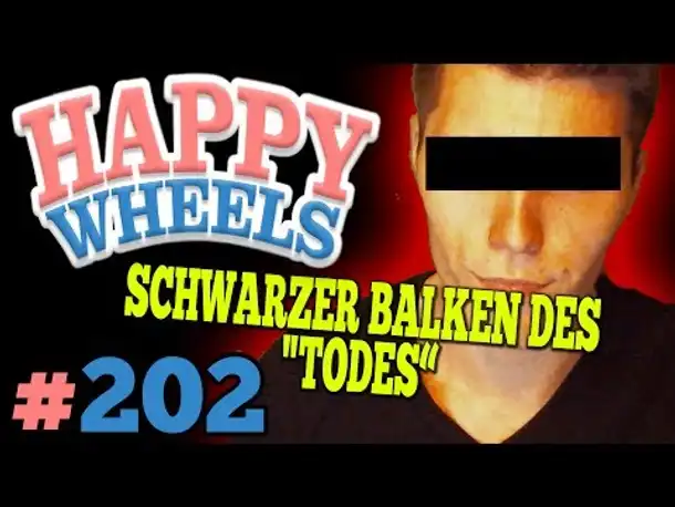 BEHINDERTER SCHWARZER BALKEN! ✪  Happy Wheels ✪ #202