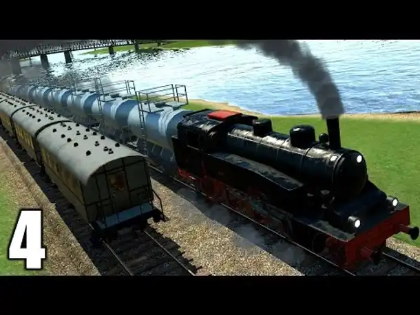 Transport Fever #4 Zugstrecke: Leipzig - Berlin | Let's Play Deutsch | Gameplay German