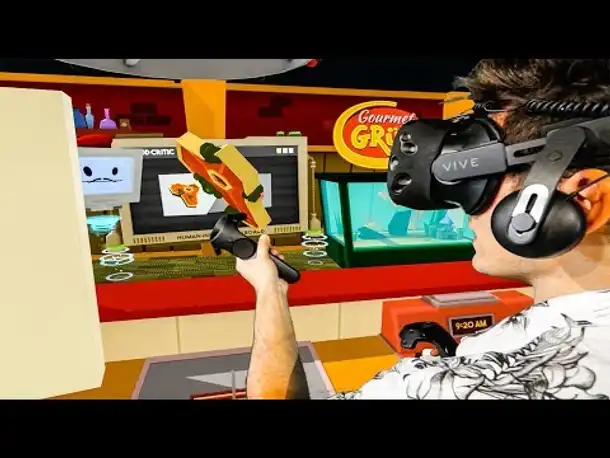 Ich belege einen Kochkurs in der VIRTUAL REALITY