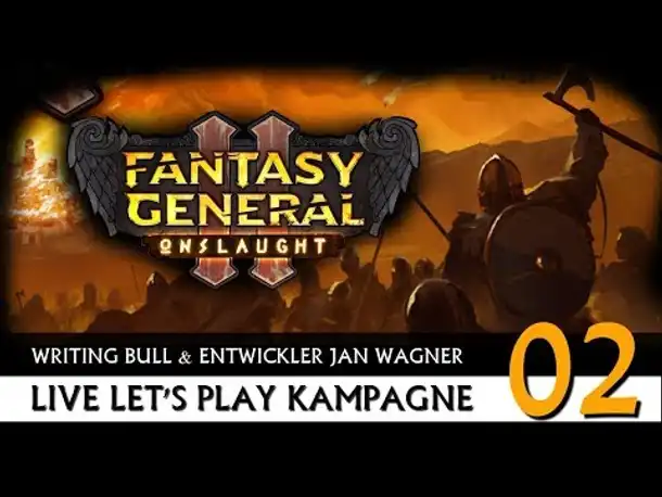 Let's Play mit Entwickler: Fantasy General 2 Onslaught (02) [Deutsch]