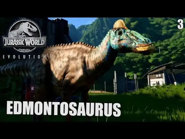 Jurassic World Evolution Deutsch #3 ► Edmontosaurus ◄| Let's Play Gameplay German