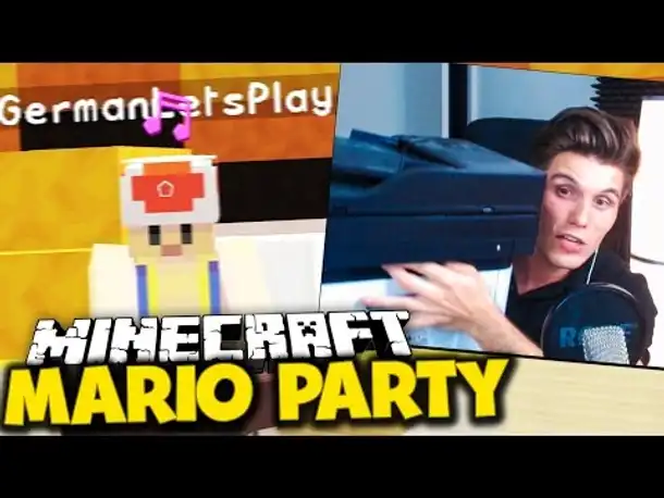 ICH SCHENKE EUCH MEINEN DRUCKER! & AFFENTANZ 2.0 ✪ Minecraft Mario Party mit GermanletsPlay