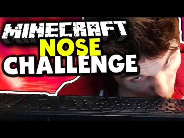 MINECRAFT NOSE CHALLENGE
