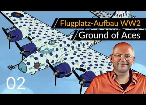 Flugplatz-Aufbau! GROUND OF ACES (02) | Early Access [Deutsch]