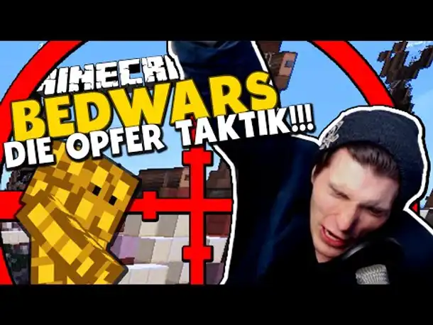 DIE OPFER TAKTIK!!! ✪ Minecraft Bedwars Woche Tag 36 mit Sturmwaffel