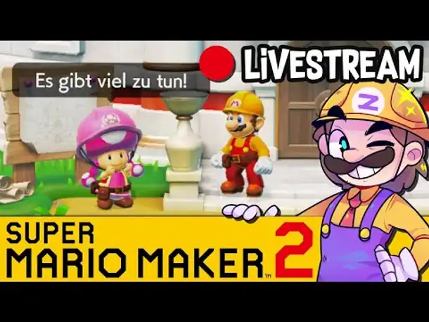 Super Mario Maker 2 - Zweiter Storymodus Stream!