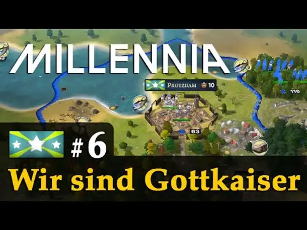 #6: Wir sind Gottkaiser ✦ Let's Play Millennia (Wallonien)✦ KI: Großmeister