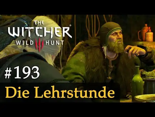 #193: Die Lehrstunde ✦ Let's Play The Witcher 3 (Next Gen / Slow-, Long- & Roleplay)