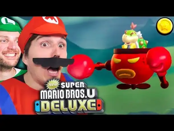Mini-BOWSER will mit uns BOXEN! 🌰 NEW SUPER MARIO BROS U DELUXE