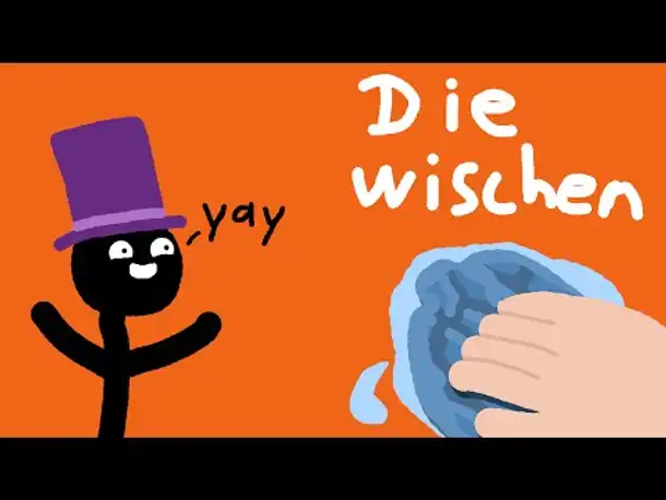Zombey mag es, wenn die Wischen.