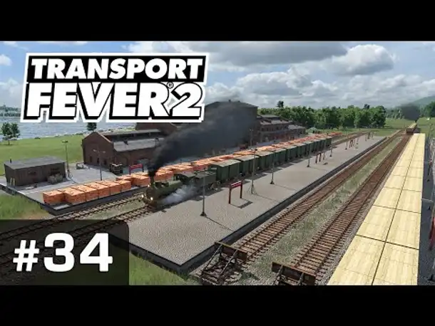 #34: Projekt Güterbahnhof S 92 ✦ Let's Play Transport Fever 2 ✦ Sandbox / schwer