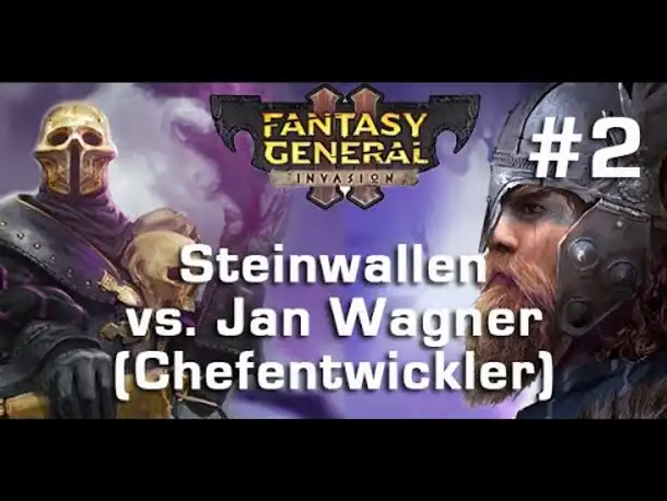 Let's Play Fantasy General 2 (Multiplayer) #2: Die kranke Armee (Steinwallen vs. Chefentwickler)