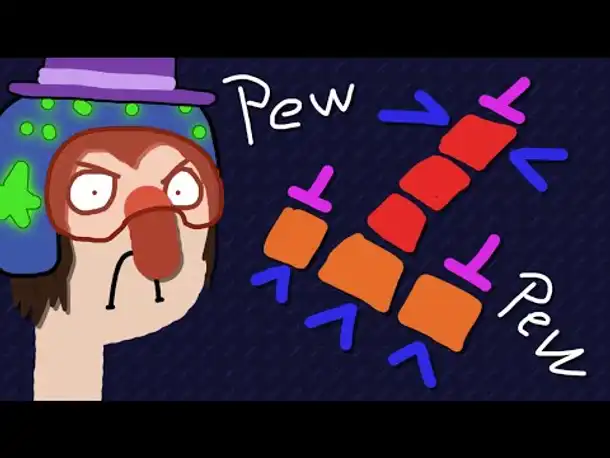 Zombey klaut sich ein Raumschiff zusammen.