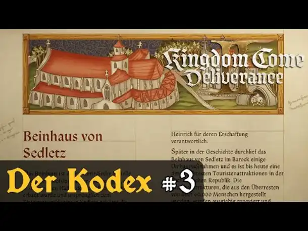 Der Kodex #3 (Lesefolge) ✦  Let's Play Kingdom Come Deliverance 2 (Slow-, Long- & Roleplay / Blind)