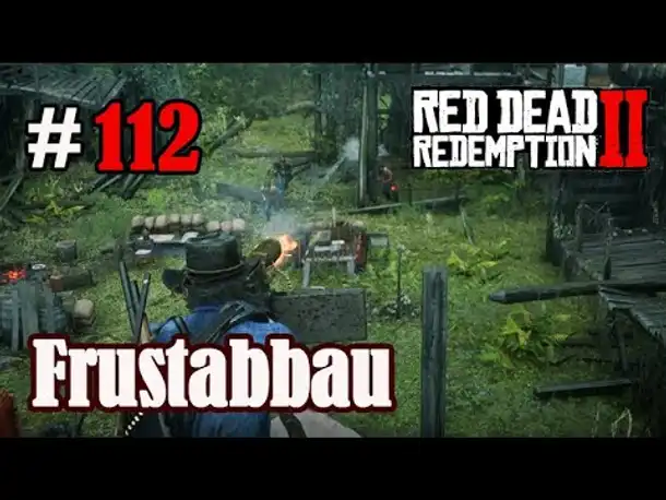 Let's Play Red Dead Redemption 2 #112: Frustabbau [Frei] (Slow-, Long- & Roleplay)