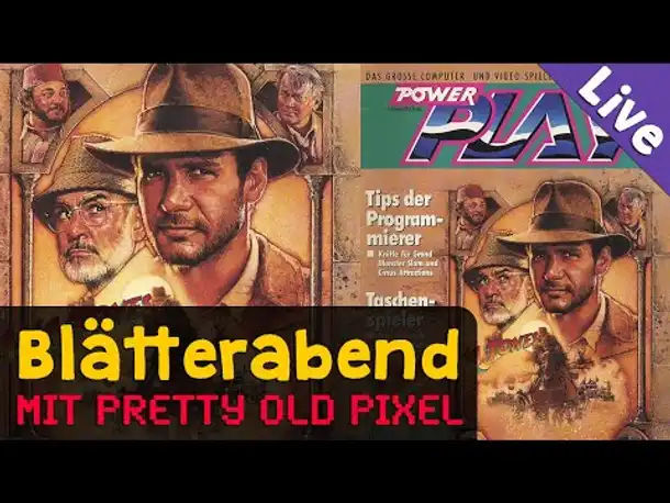 Blätterabend 2025 ✦ Power Play 9/1989 mit @PrettyOldPixel (Livestream-Aufzeichnung)
