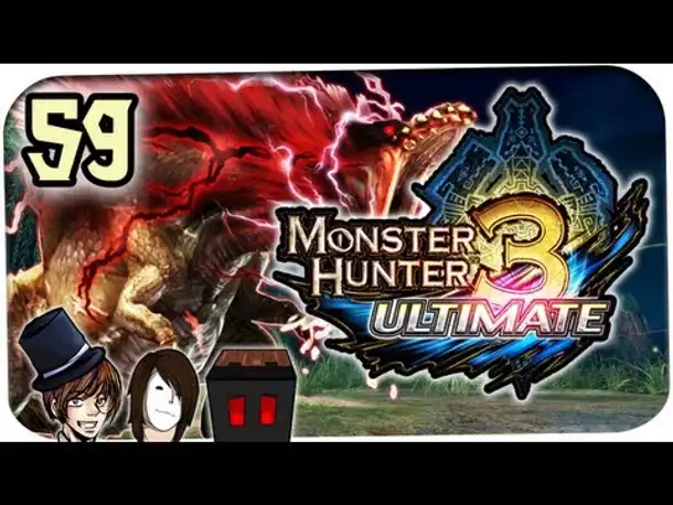 Monster Hunter 3 Ultimate Gameplay | Let's Play Together #59 - der Nargacuga | DEBITOR