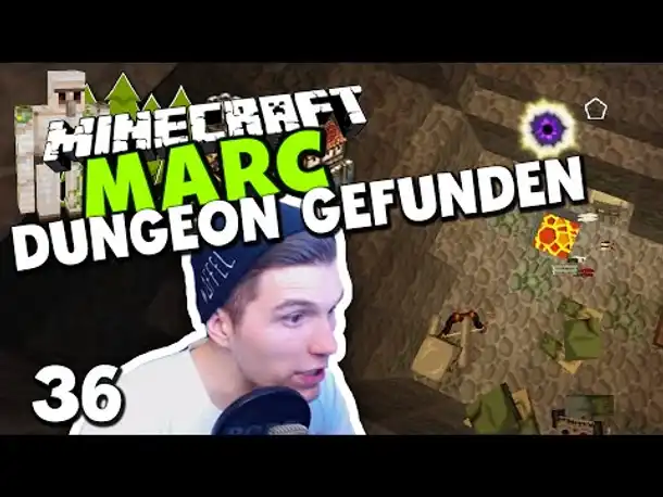 Minecraft MARC #36 ✪ DICKES DUNGEON GEFUNDEN! & WIR BUGGEN IN DER WAND