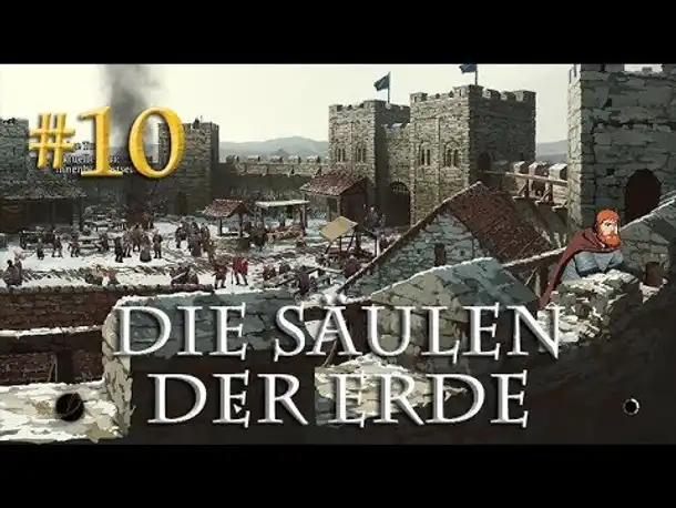 Let's Play Die Säulen der Erde #10 - Auf Arbeitssuche (Blind / Let's Play Pillars of the Earth)