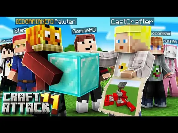 Wir KAUFEN unsere erste REDSTONE-MASCHINE | Craft Attack 11 #21