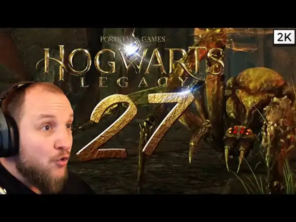 Lets Play Hogwarts Legacy (Deutsch) [2K] [Blind] #27 - Eine Mine voller Spinnen