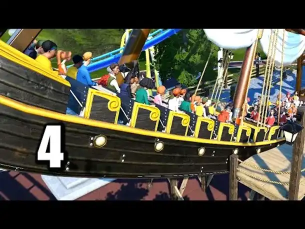 Planet Coaster (Alpha Phase 1) #4 RIESIGE SCHIFFSCHAUKEL || Let's Play Deutsch | Gameplay German