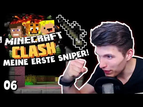 Minecraft CLASH #06 ✪ UNSERE ERSTE SCHUSSWAFFE! | Paluten
