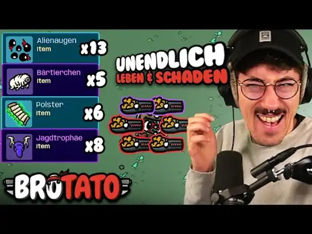 BUSTED OP OVERBROKEN Endlos Modus Build | Brotato