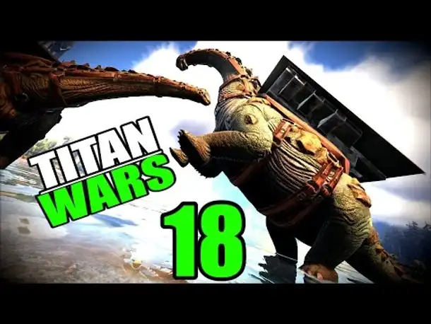 Ark TITAN WARS S2 #18 All-In Attacke! | Ark Survival Evolved German | Ark Deutsch | PvP