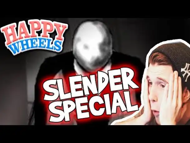 Happy Wheels SLENDER SPECIAL! ✪ LEICHT SCHRECKHAFT :D