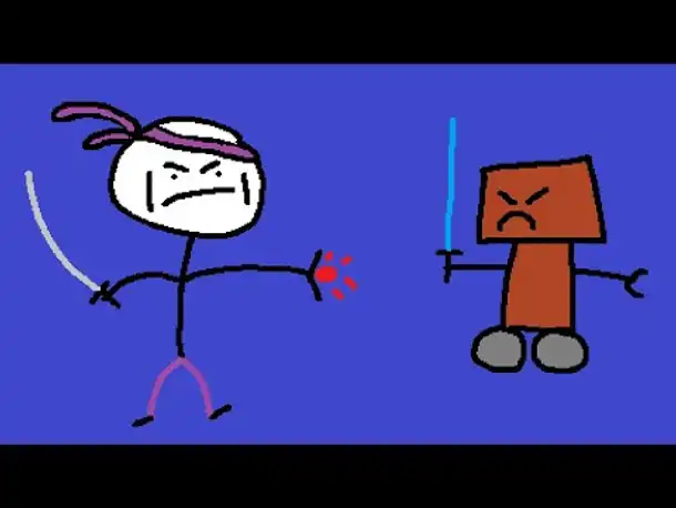 Zombey ist ein Cyber-Ninja.