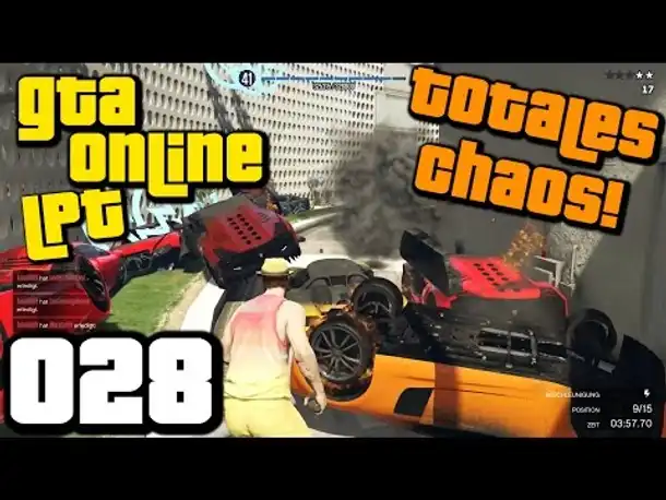 GTA 5 ONLINE PS4 Gameplay LPT S2 #028 TOTALE CHAOS! (Gameplay German Deutsch)
