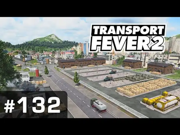 #132: Ringelreihen mit Lebensmitteln ✦ Let's Play Transport Fever 2 ✦ Sandbox / schwer
