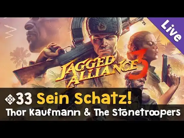 #33: Sein Schatz! ✦ Let's Play Jagged Alliance 3 / Blind / Ironman (Livestream-Aufzeichnung)