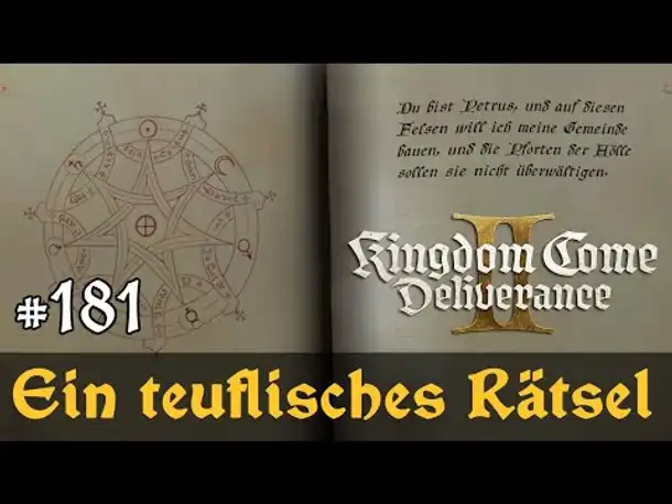 #181: Ein teuflisches Rätsel ✦ Let's Play Kingdom Come Deliverance 2 ✦ Slow-, Long- & Roleplay